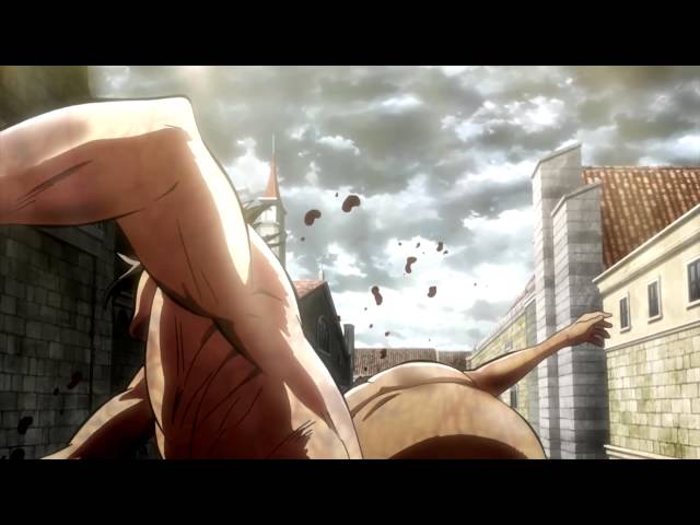 Attack on Titan - Fight Scene - AnimeLab Trailer