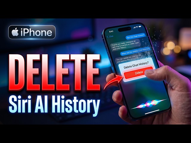 How To Delete Siri AI Chat History On Your iPhone