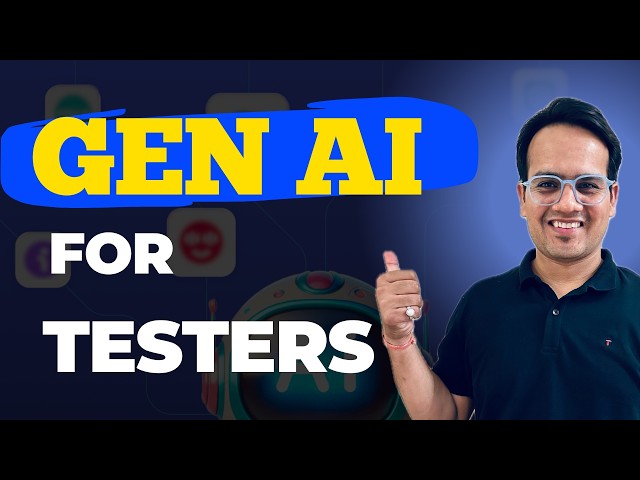 Know How Gen AI is Changing the World of Software Testing | GenAI for Software Testers
