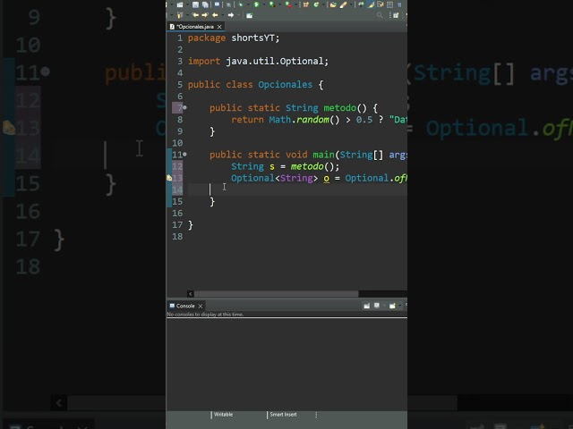 clase Optional en JAVA #aprenderjava