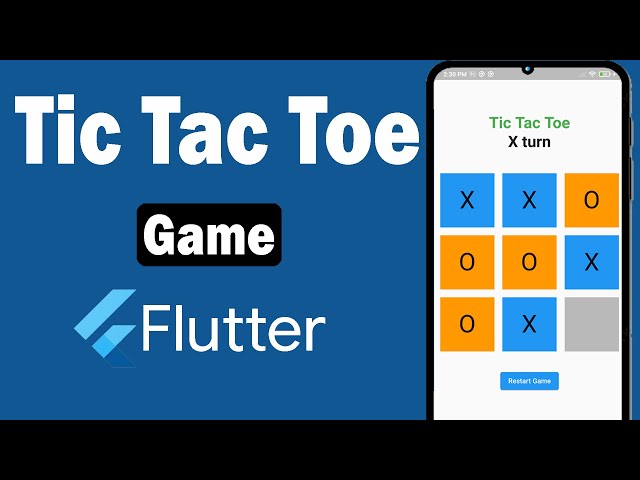 Tic Tac Toe in Flutter | Tutorial Speed Code | 2024