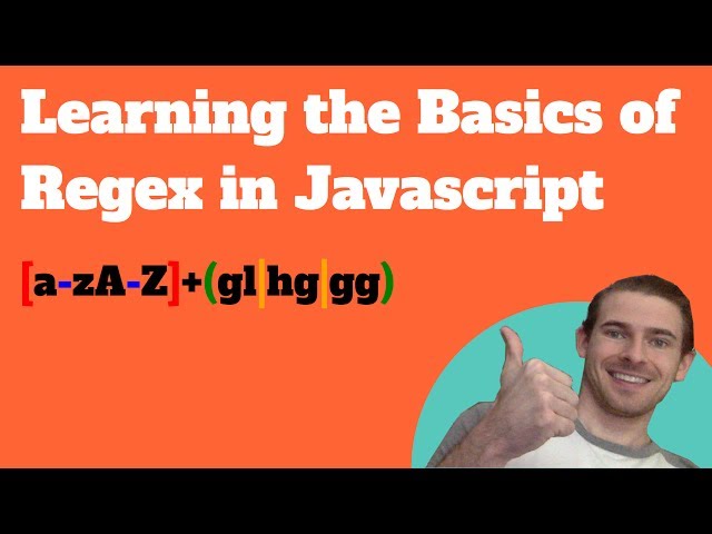 Learning the Basics of Regex in Javascript