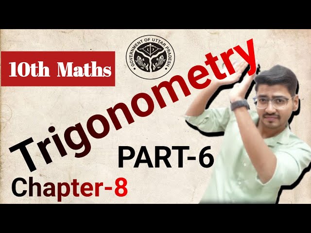 Trigonometry chapter 8  PART 06y VN Singh #education #yt