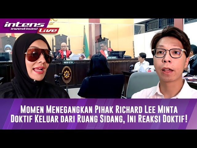 Pihak Dr Richard Lee Minta Doktif Keluar Dari Ruang Sidang, Ini Reaksi Doktif!