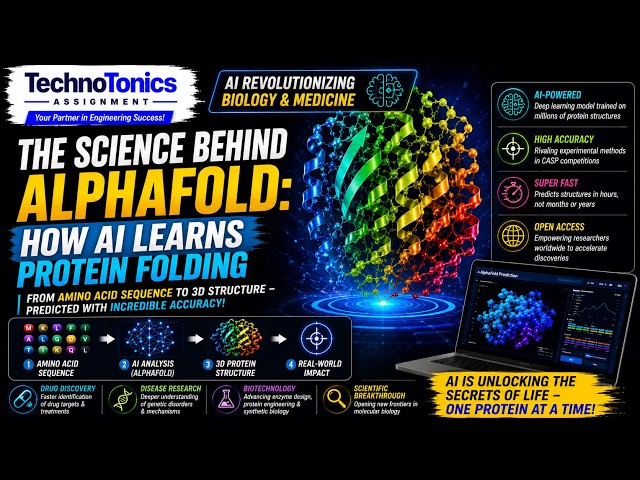 The Science of AlphaFold | AI and Protein Folding Simplified | Technotonics org