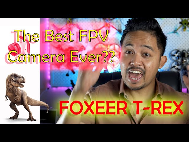 The best analog camera of 2021...The T-rex Foxeer 1500TVL 6ms Super WDR fpv camera