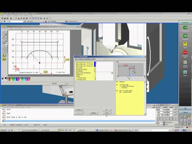 CNC milling programming step by step