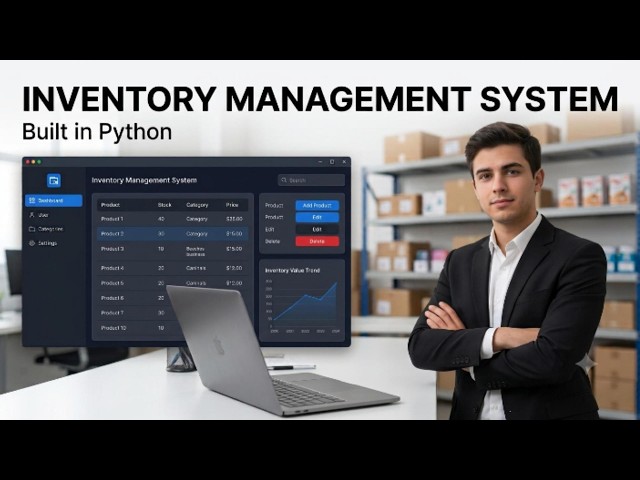 I Built an Inventory Management System in Python | Full Project Demo