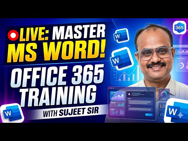 Microsoft Word 365 Full Course: Beginner to Advanced Tutorial
