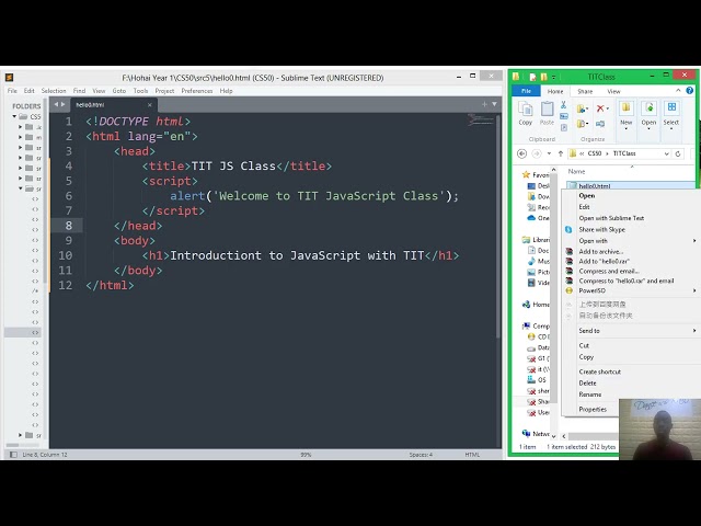 TIT JavaScript Class1 with Guru B