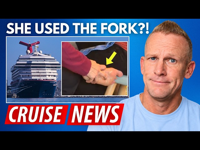Cruise Passenger Uses Buffet Fork to Scratch Her Foot — Then Keeps Eating