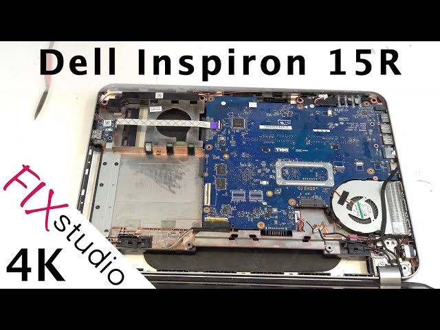 Dell Inspiron 15R 5537 - disassemble [4K]