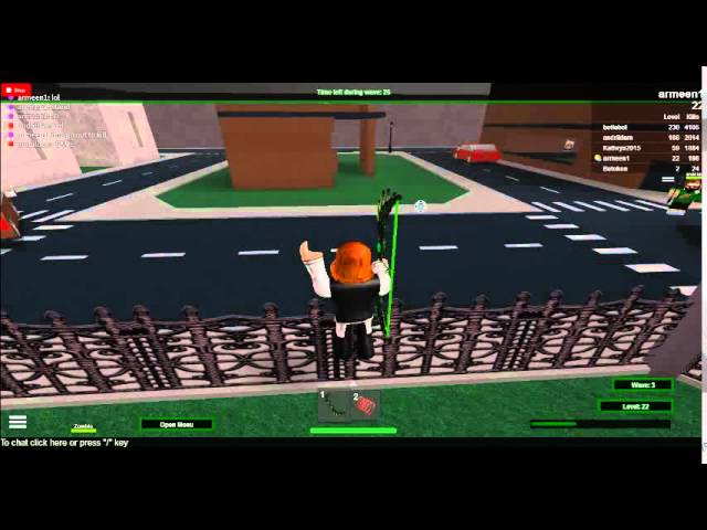 Roblox: Another hard zombie game: Part 1 : Good gaming