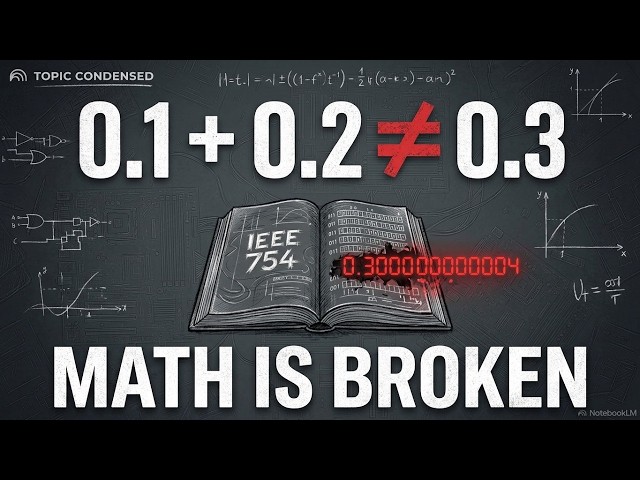 Why Computers Can't Do Math (IEEE 754 Floating Point Explained)