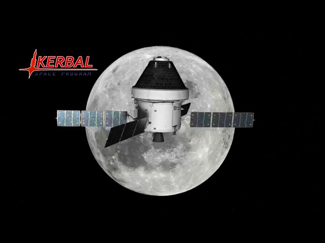 KSP | Artemis 2 Mission: SLS Launch, Lunar Flyby & A Perfect Earthrise 🌕 (HDR)