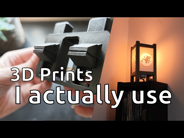 3D Prints That Earned a Permanent Place in My Home