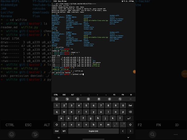 how to run wifite tool in termux | wifite || wifi hacking tool