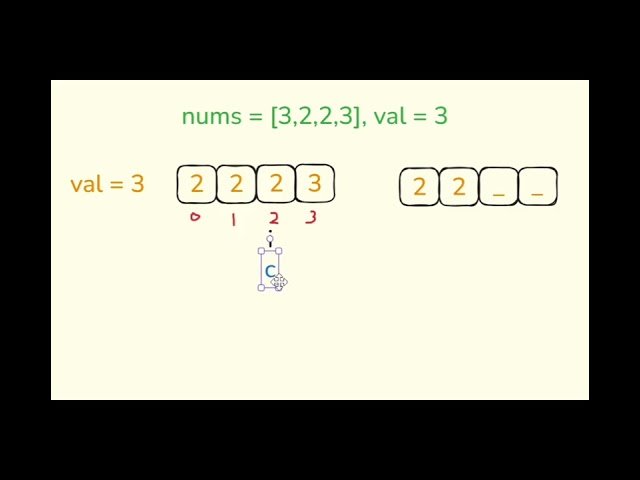 Leedcode remove element problem solution using java in Tamil #java #dsa #learning #code 