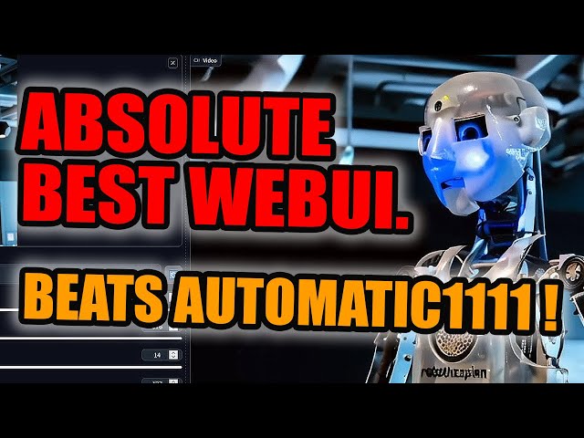 Stable Diffusion FORGE WebUI 1-Click Install - Much Faster & Less VRAM Hungry!