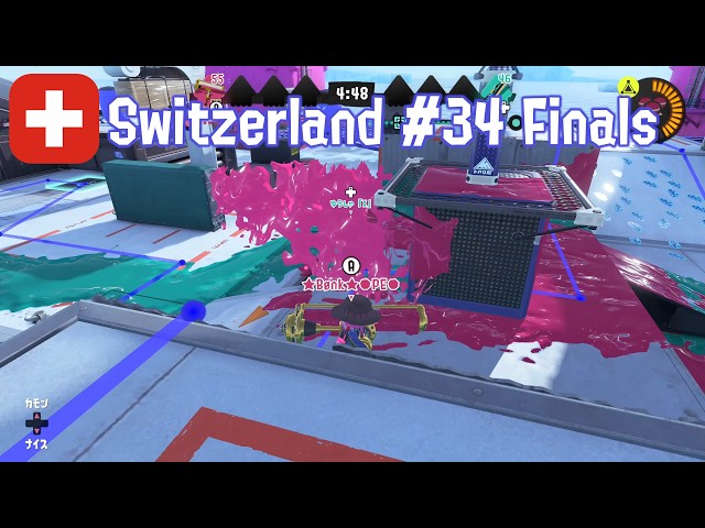 Switzerland #34 Finals (Splatoon 3 Tower Control)
