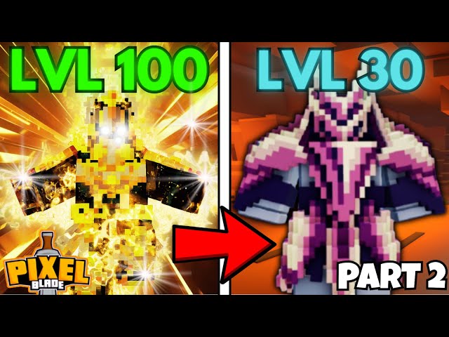 This Weapon is ACTUALLY INSANE in Roblox Pixel Blade.. (Part 2)