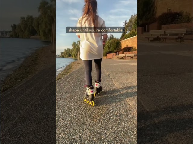 LEARN TO ROLLERBLADE!! First steps from the beginning!!Beginner tutorial #inlineskate #rollerblading
