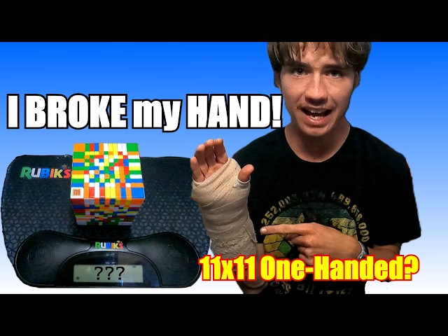 Solving an 11x11, but I BROKE my HAND?