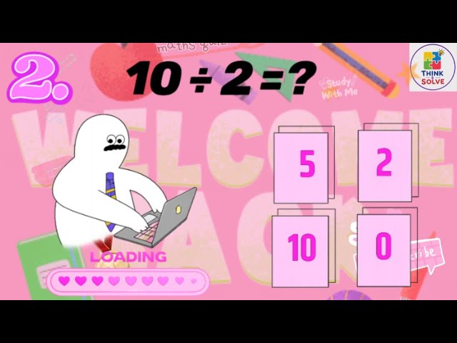 Can You Solve These Division Questions? 🤔 | 20 Division Math Puzzles | IQ Challenge for Kids