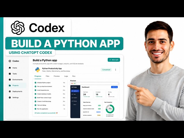 How To Build A Python App Using ChatGPT Codex (Step-by-step)