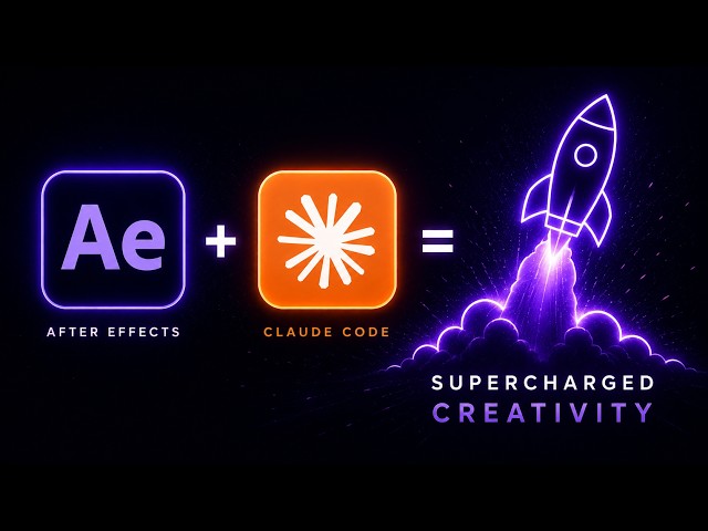 Claude Code  +  After Effects combo is insane