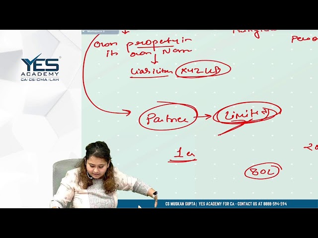 CA Foundation Classes Jan 27 | Business Laws Demo Lecture 1 |  CS Muskan Gupta