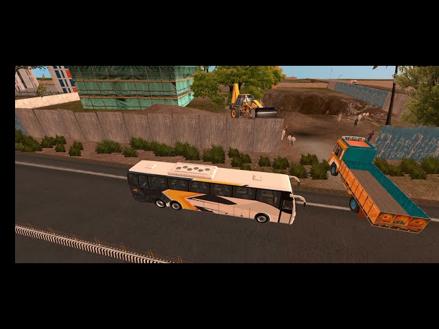 Indian Bus Simulator | RJT Travels Accident Take Diver to The Hospital