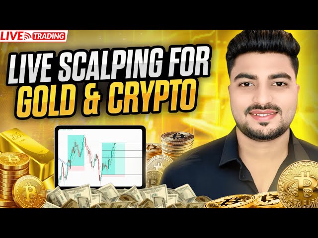 Live Gold and Crypto Scalping Trading | 16th Jan 2026 | #cryptoscalping #bitcoin #xauusdlive