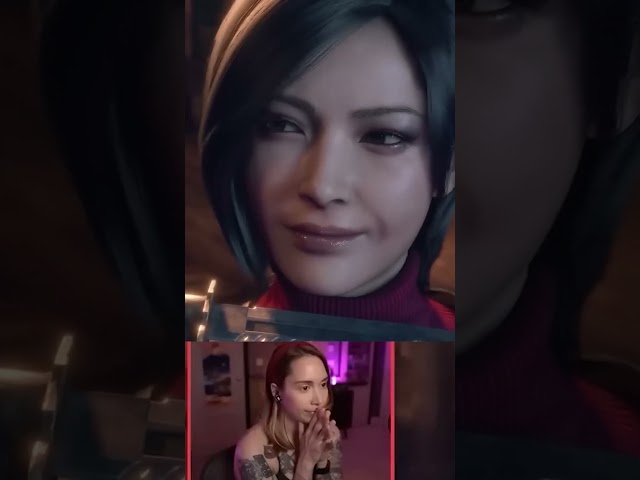 She is Pretty... Female Streamers Reaction To Ada Wong - Resident Evil 4 Remake