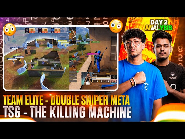 TEAM ELITE USING DOUBLE SNIPER META🤯🔥 | TSG THE KILLING MACHINE💀 | FFMIC FALL 2026 ANALYSIS✅