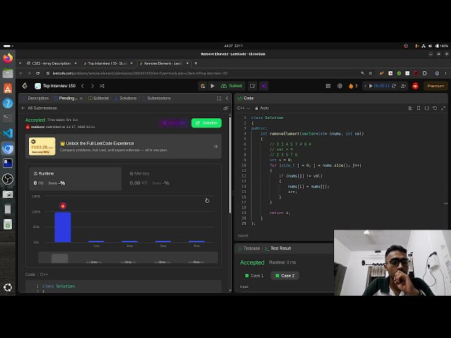 LeetCode 27: Remove Element | Top 150 Interview Questions #2