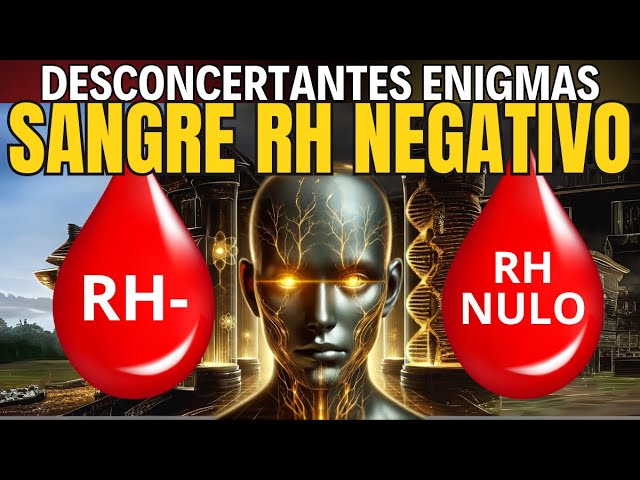 🩸El MISTERIOSO Origen del Rh Negativo y la Rarísima Sangre DORADA 🔥El Misterio de la HUMANIDAD 🌎