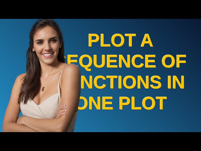 Mathematica: Plot a sequence of functions in one plot