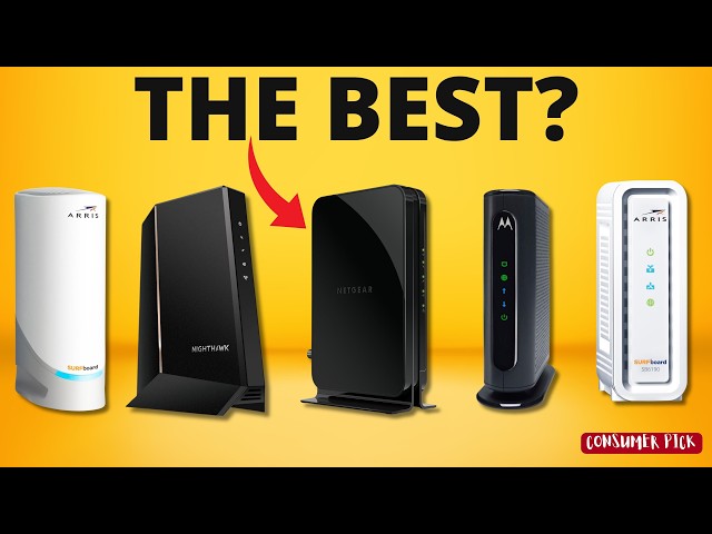 Best Cable Modems 2025 - (Which One is Right for You?)