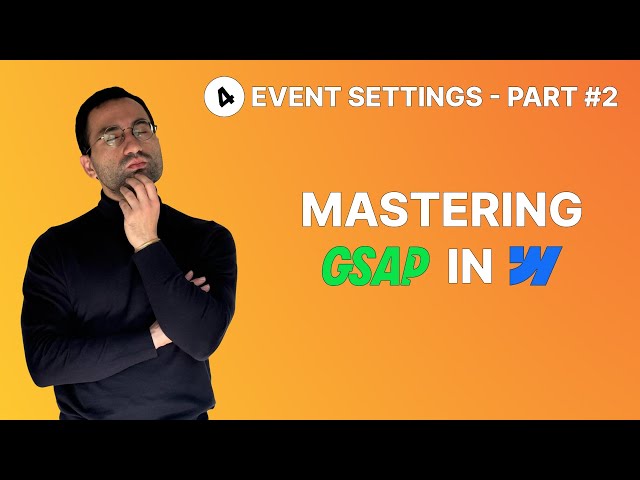 Mastering GSAP Interactions in Webflow – Part 4: Build Smarter Hover Animations & State Machines