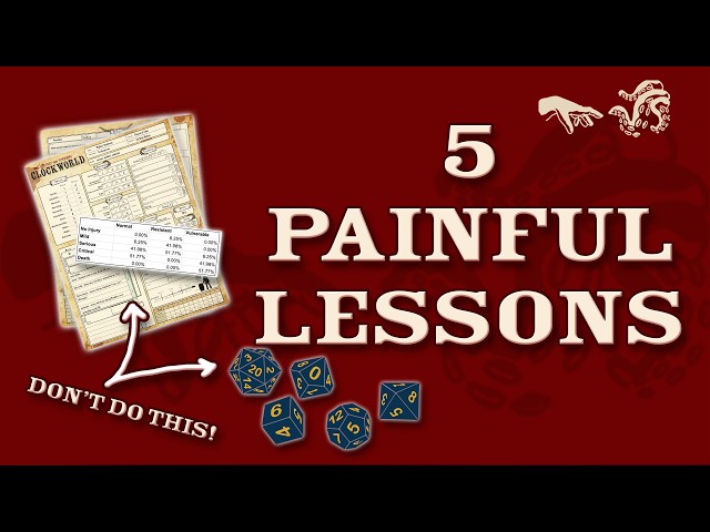 5 Unconventional Tips for TTRPG Development!