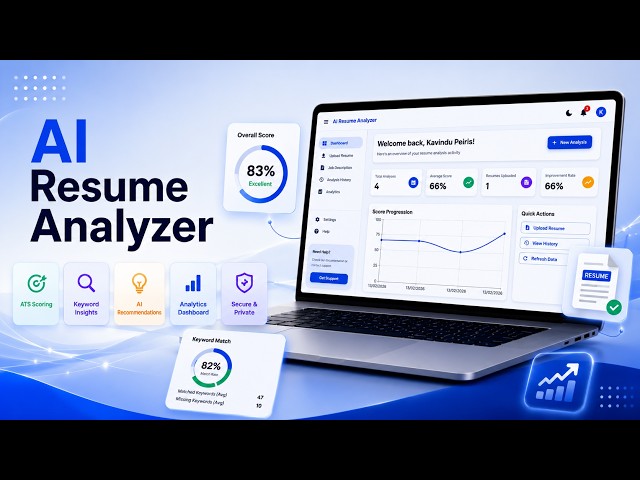 AI Resume Analyzer | ATS Resume Scanner with AI Recommendations | React + Firebase + MUI