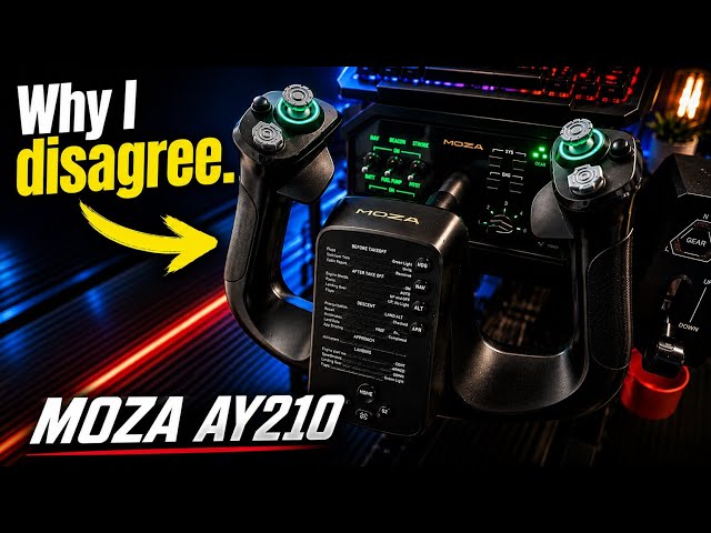 Moza Force Feedback Yoke 1 Year Later.. The BRUTAL Truth! 