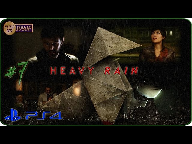 Heavy Rain #7 La TRAUMÁTICA historia del ASESINO del Origami!