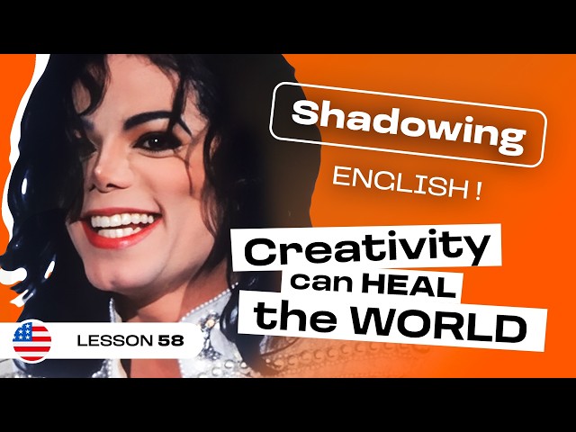 Shadowing English | MICHAEL JACKSON: The Price of Fame & Success (lesson #58)