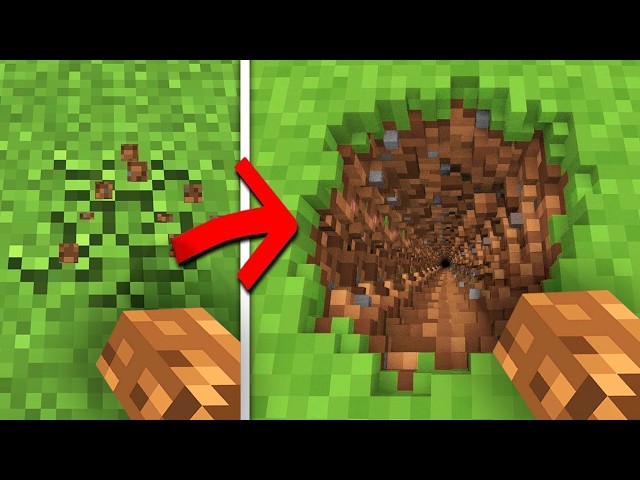 Minecraft but Mining Gets HARDER...