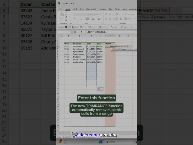 Say goodbye to messy data tables thanks to this new Excel function… 👀