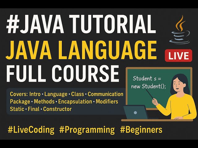 💡Learn Java from Scratch: No Experience Needed! Your First Program