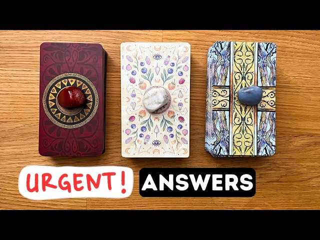 Urgent Answers Sent From Your Spirit Guides! 💎⏐PICK A CARD