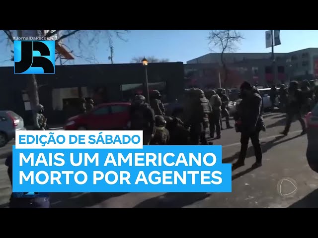 Cidadão americano morre baleado por agentes de imigração em Minneapolis